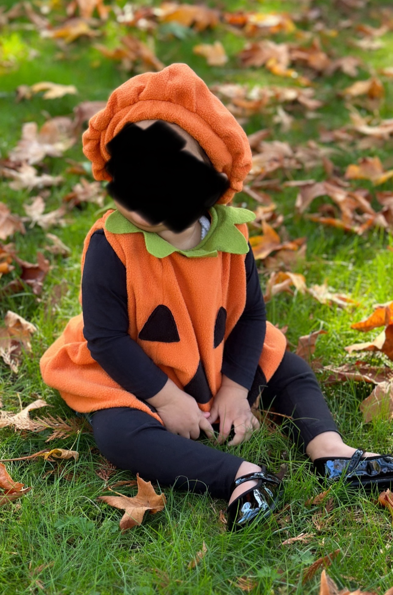 Pottery Barn baby pumpkin Halloween costume